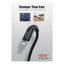 iWALK Twister PD Ultra Flexible Charge And Sync Cable - USB-C To Lightning / 1 Meter / 18W / Black