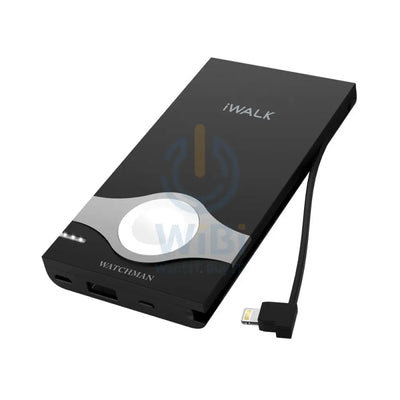 iWALK Watchman Ultra Slim Power Bank - 10,000mAh / Lightning / Black
