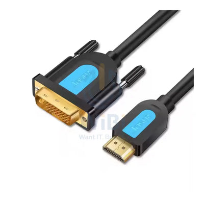 Jasoz A105 HDMI to DVI Cable - 1080P / 1.5 Meter / Black Accessories > Cables & Converters > Cables