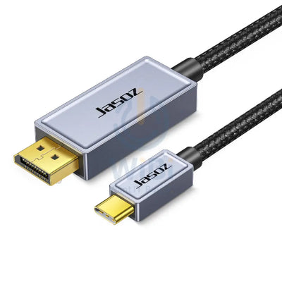 Jasoz A135 Type-C to Display Port 1.4 Cable - 1.8 Meter / Black Accessories > Cables & Converters > Cables