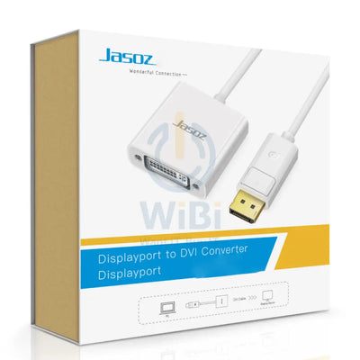 Jasoz G112 Display Port To DVI Converter - White Accessories > Cables & Converters > Cables