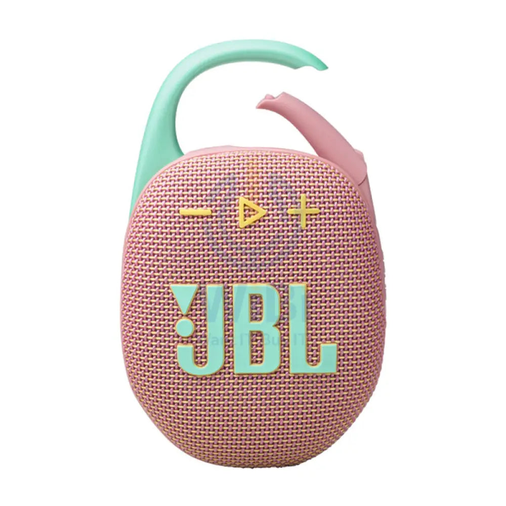 مكبر الصوت JBL Clip 5 بلوتوث  مكبر الصوت JBL Clip 5 بلوتوث  - ستيريو  لاسلكي / بلوتوث - اللون الوردي اكسسوارات  الصوت > سماعاتالمحمولة