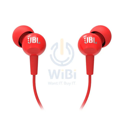 JBL Earphone C100 - Red Accessories > Audio > Headphones