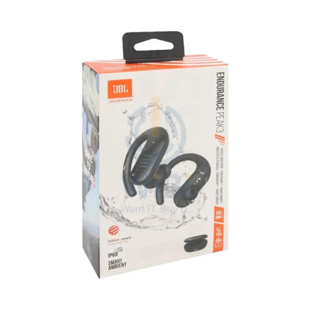 سماعات الأذن الرياضية JBL Endurance Peak 3 True لاسلكي من JBL Endurance Peak 3 True لاسلكي - أسود اكسسوارات > الصوت > سماعات الرأس