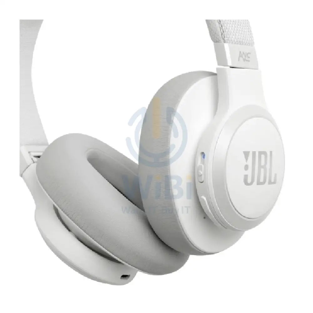 JBL Live 650BTNC Noise Cancelling Headphones - Over-Ear / Wireless / White Accessories > Audio > Headphones