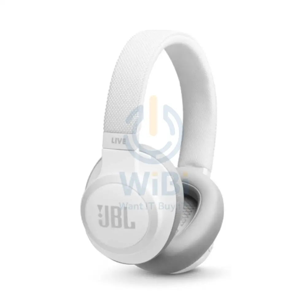 JBL Live 650BTNC Noise Cancelling Headphones - Over-Ear / Wireless / White Accessories > Audio > Headphones