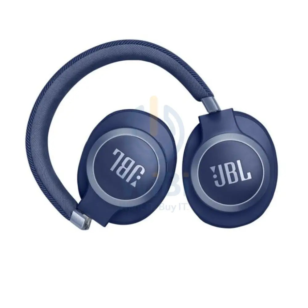 JBL بث 770NC لاسلكي  سماعة رأس  ملغية للضوضاء - فوق الأذن / لاسلكي / أزرق اكسسوارات  الصوت > سماعات الرأس
