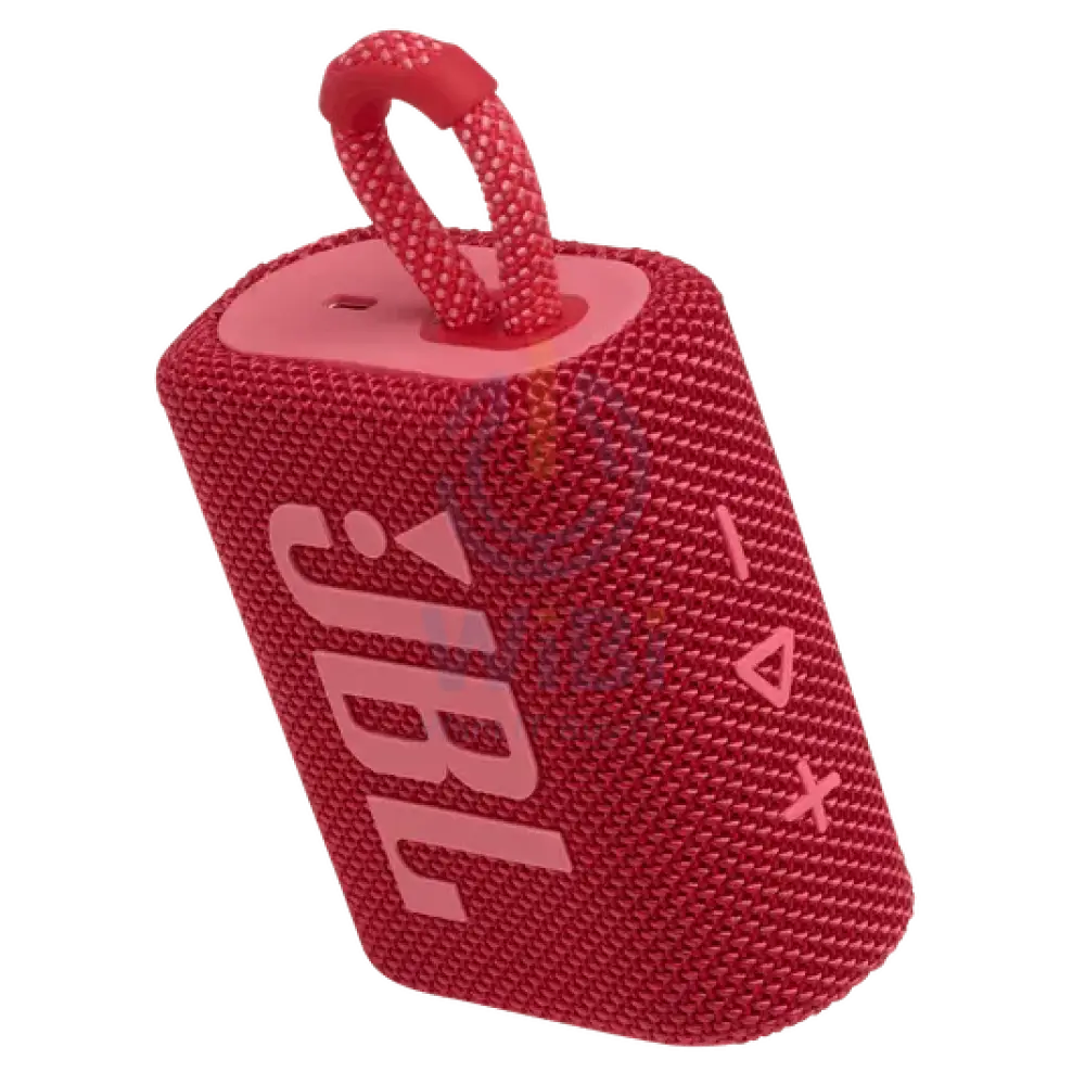 JBL Portable Bluetooth Speaker Go 3 - Red Accessories > Audio > Speakers