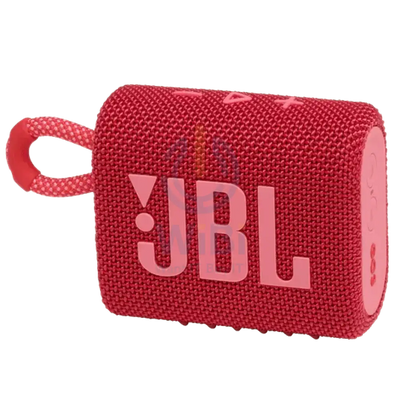 JBL Portable Bluetooth Speaker Go 3 - Red Accessories > Audio > Speakers