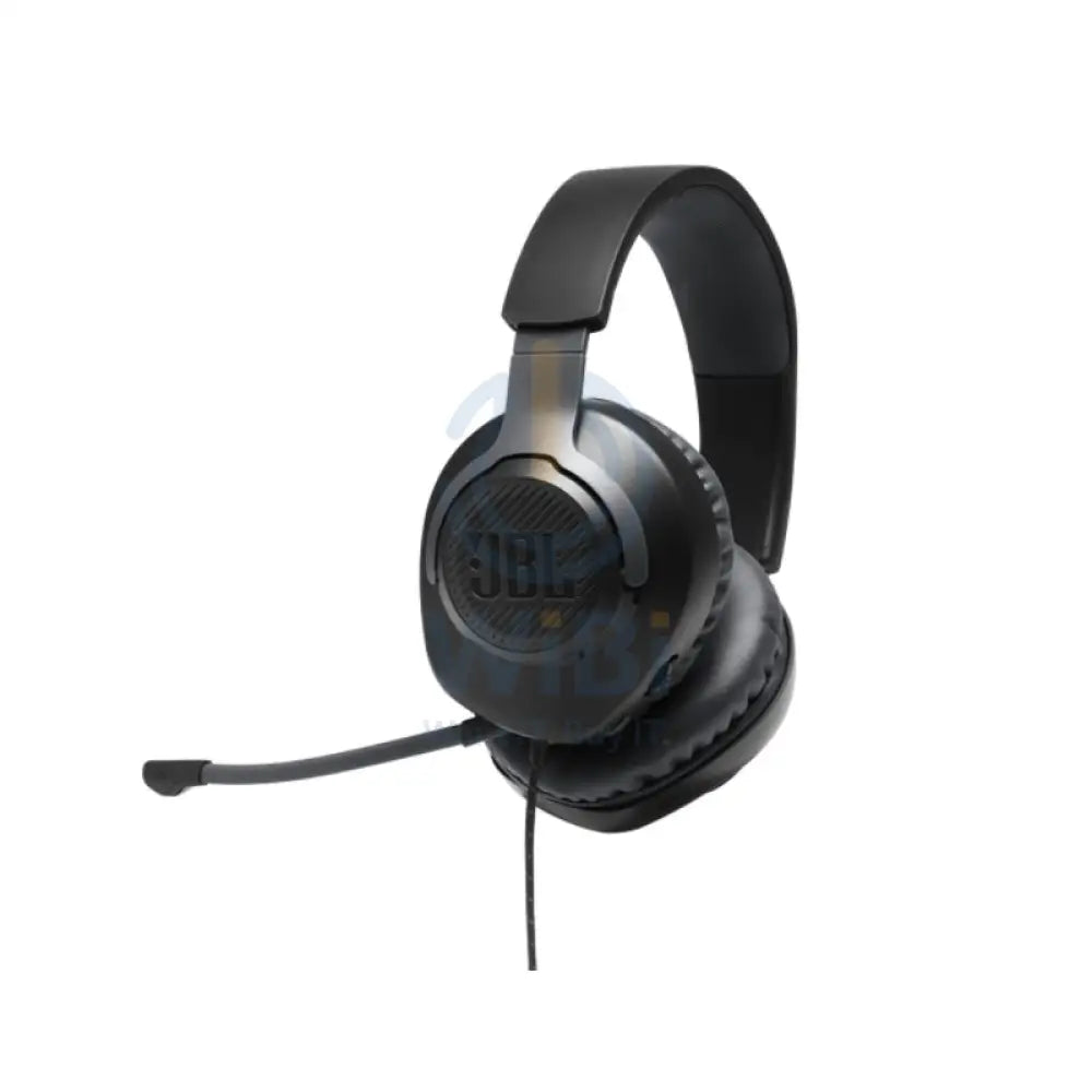 JBL Quantum 100 Wired Over-Ear Gaming Headphones - Black Accessories > Audio > Headphones > Gaming Zone
