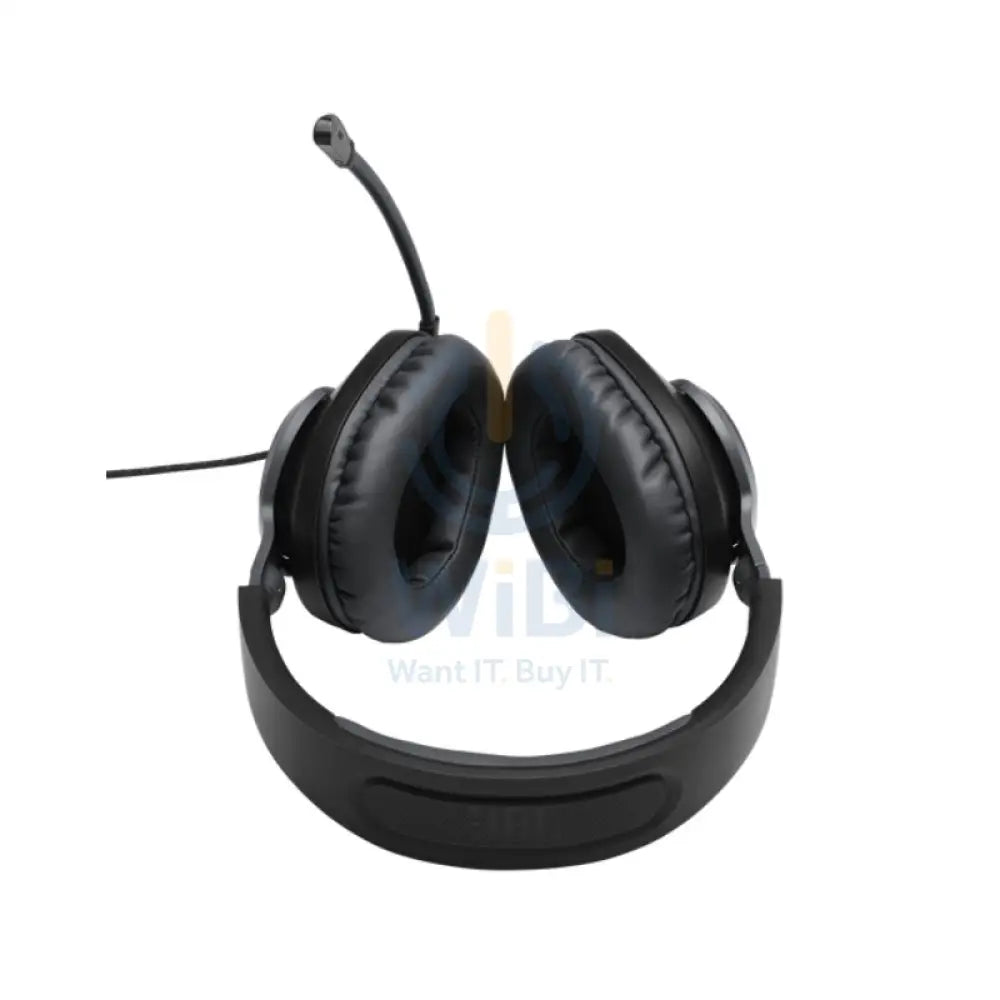 JBL Quantum 100 Wired Over-Ear Gaming Headphones - Black Accessories > Audio > Headphones > Gaming Zone