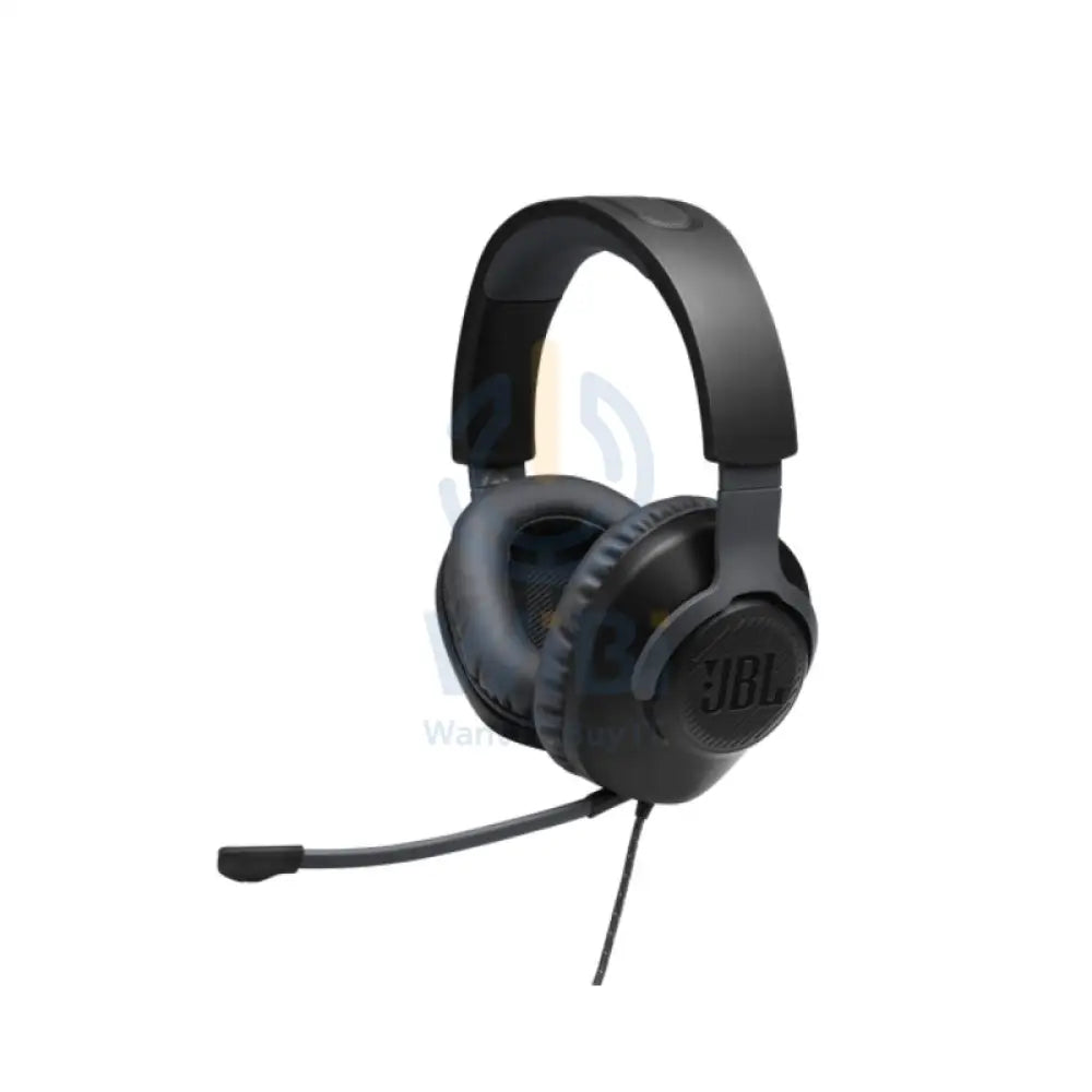 JBL Quantum 100 Wired Over-Ear Gaming Headphones - Black Accessories > Audio > Headphones > Gaming Zone