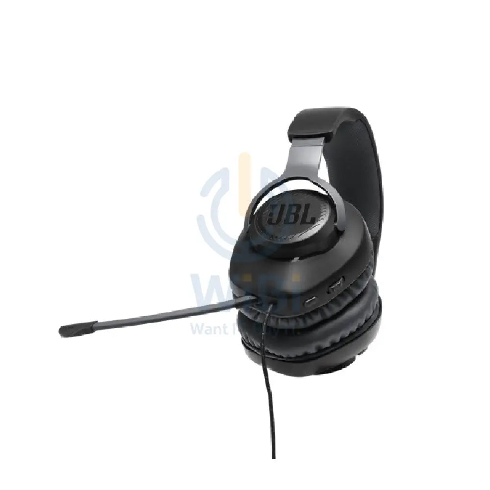JBL Quantum 100 Wired Over-Ear Gaming Headphones - Black Accessories > Audio > Headphones > Gaming Zone