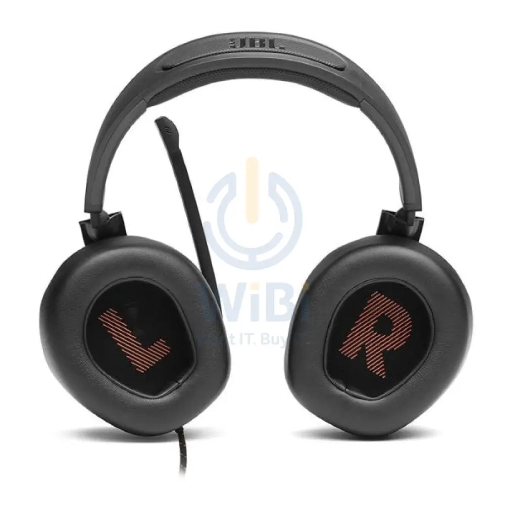 JBL Quantum 200 Wired Over-Ear Gaming Headphones - Black Accessories > Audio > Headphones > Gaming Zone
