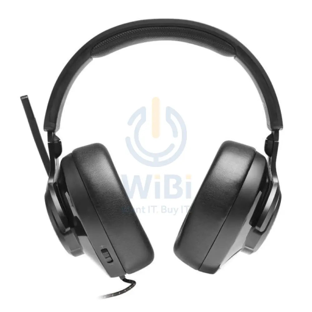 JBL Quantum 200 Wired Over-Ear Gaming Headphones - Black Accessories > Audio > Headphones > Gaming Zone