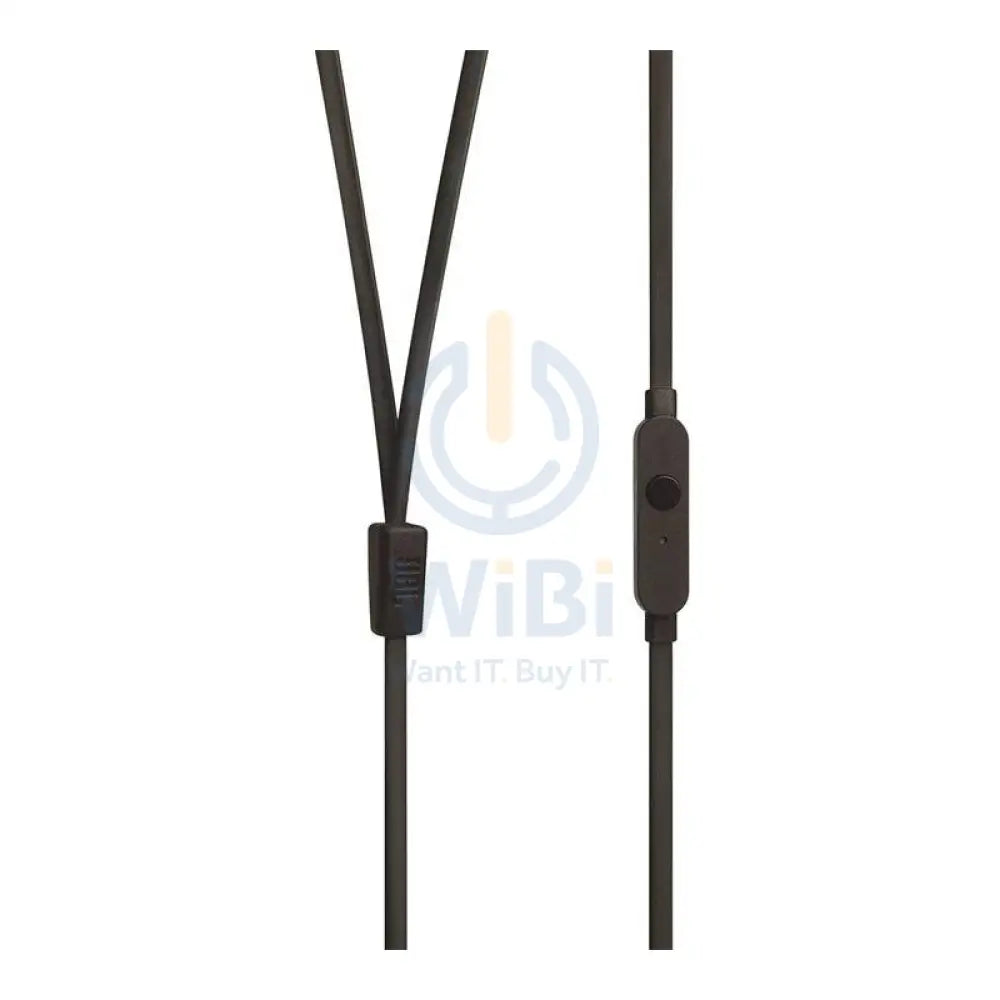 سماعات الأذن JBL Tune 110 - 3.5 مم / داخل الاذن / بسلك / أسود اكسسوارات  الصوت > سماعات الرأس