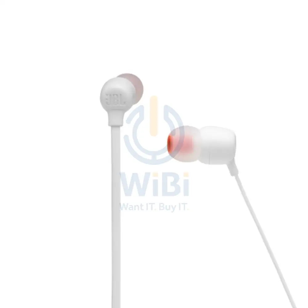 سماعة الأذن JBL Tune 125BT - داخل الاذن / لاسلكي / أبيض اكسسوارات > الصوت > سماعات الرأس