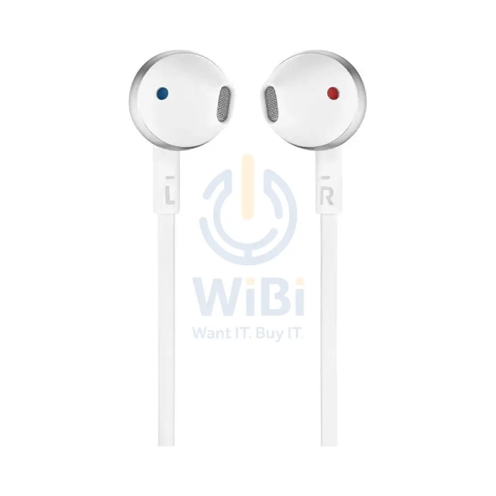 JBL Tune 205 Earphones - In-Ear / Wired / Chrome Accessories > Audio > Headphones