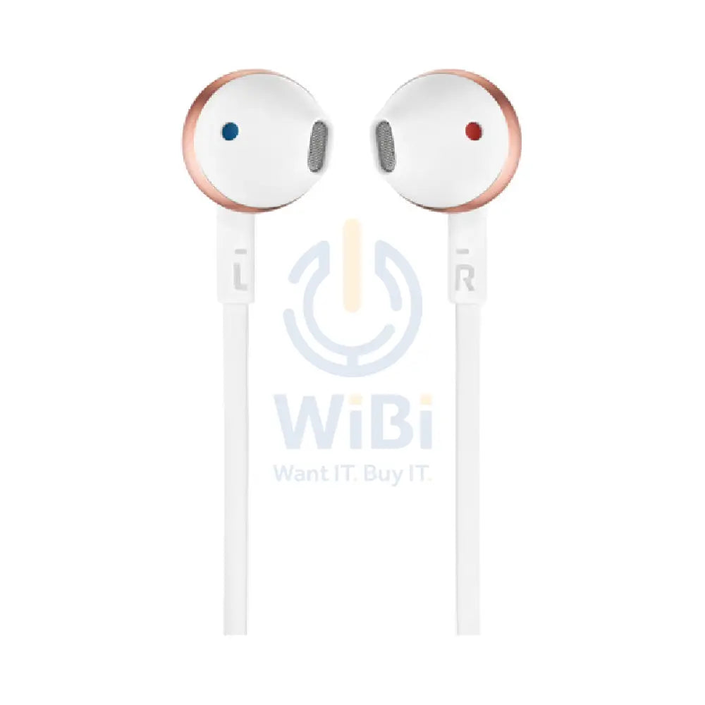 JBL Tune 205 Earphones - In-Ear / Wired / Rose Gold Accessories > Audio > Headphones