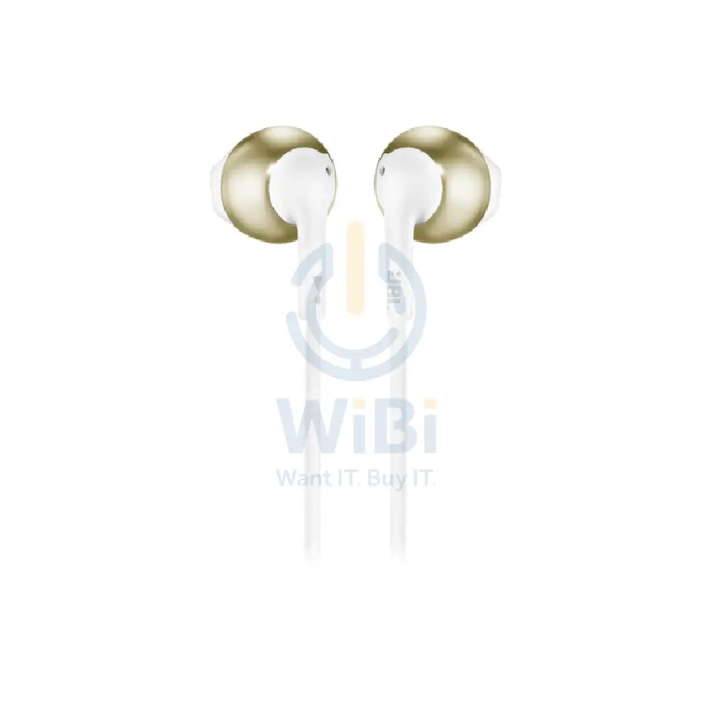 JBL Tune 205BT Earbuds - In-Ear / Wireless / Champagne Gold Accessories > Audio > Headphones