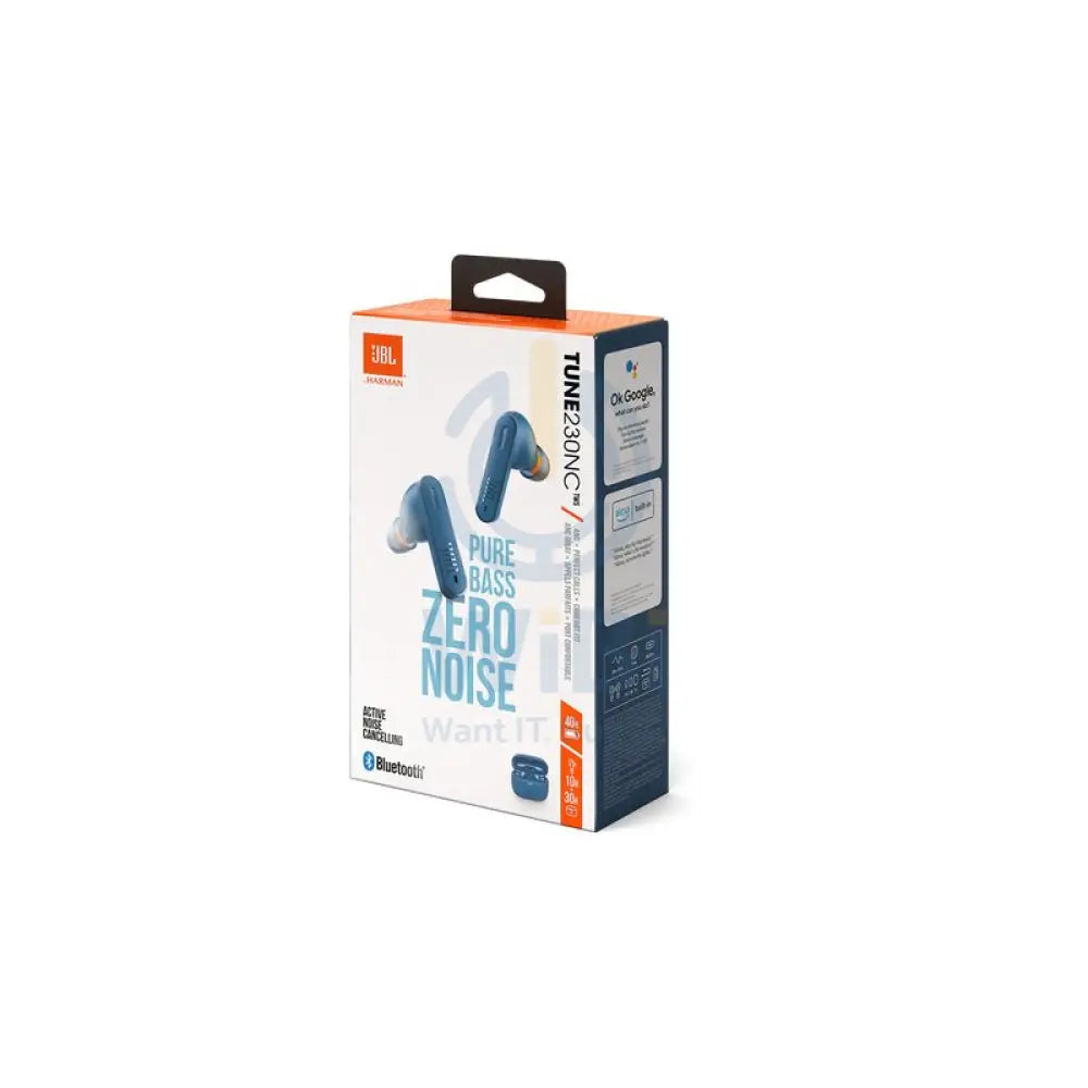 سماعات الأذن الحقيقية JBL Tune 230TWS ANC - داخل الاذن / لاسلكي / أزرق اكسسوارات  الصوت > سماعات الرأس