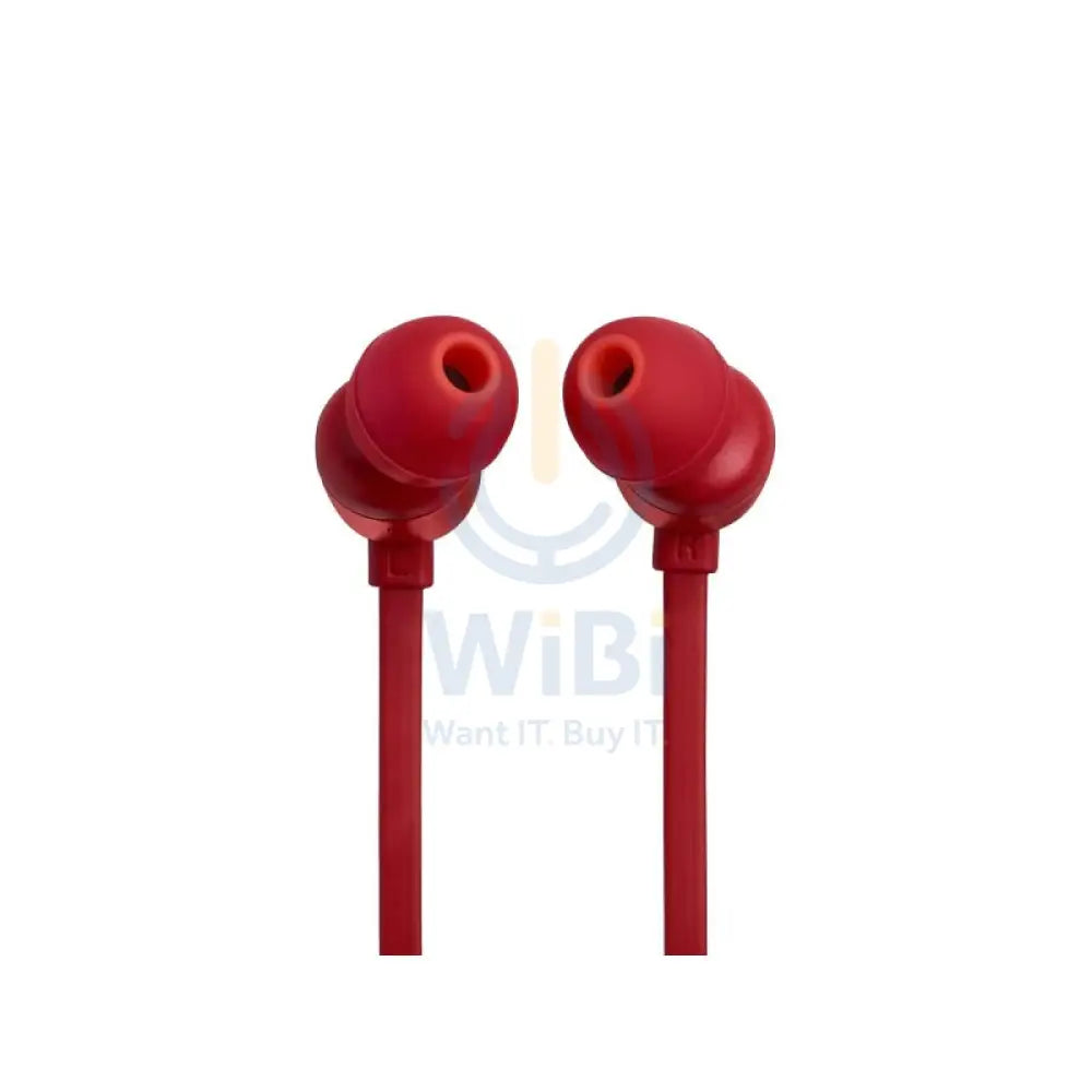 JBL Tune 310C يو اس بي سماعات الرأس  داخل الاذن / بسلك  أحمر  /اكسسوارات  الصوت > سماعات الرأس سماعات الرأس