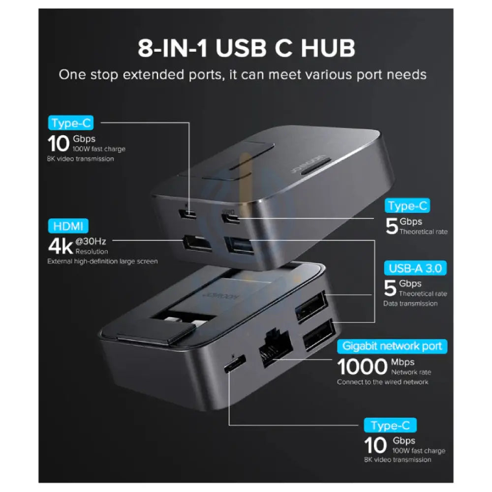 Joyroom S-H121 Cube Multifunctional محطة الارساء اكسسوارات  محطة الارساء