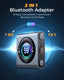 JR-CB2 2-in-1 Wireless Transmitter/Receiver-Dark Gray Accessories > Power Adapters