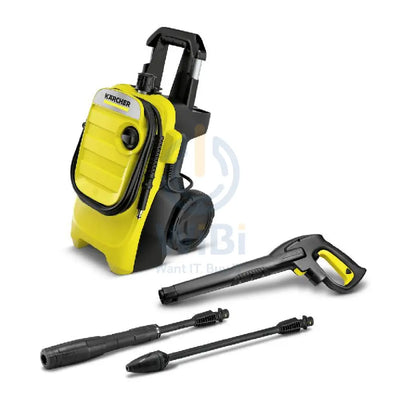 KARCHER K4 Compact Pressure Washer - Yellow / Made In Italy Cool Gadgets