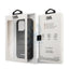 Karl Lagerfeld iPhone 14 Pro Max - Black Quilted Nylon Puffy Case With Metal Logo Plate Accessories > Mobiles & Tablets