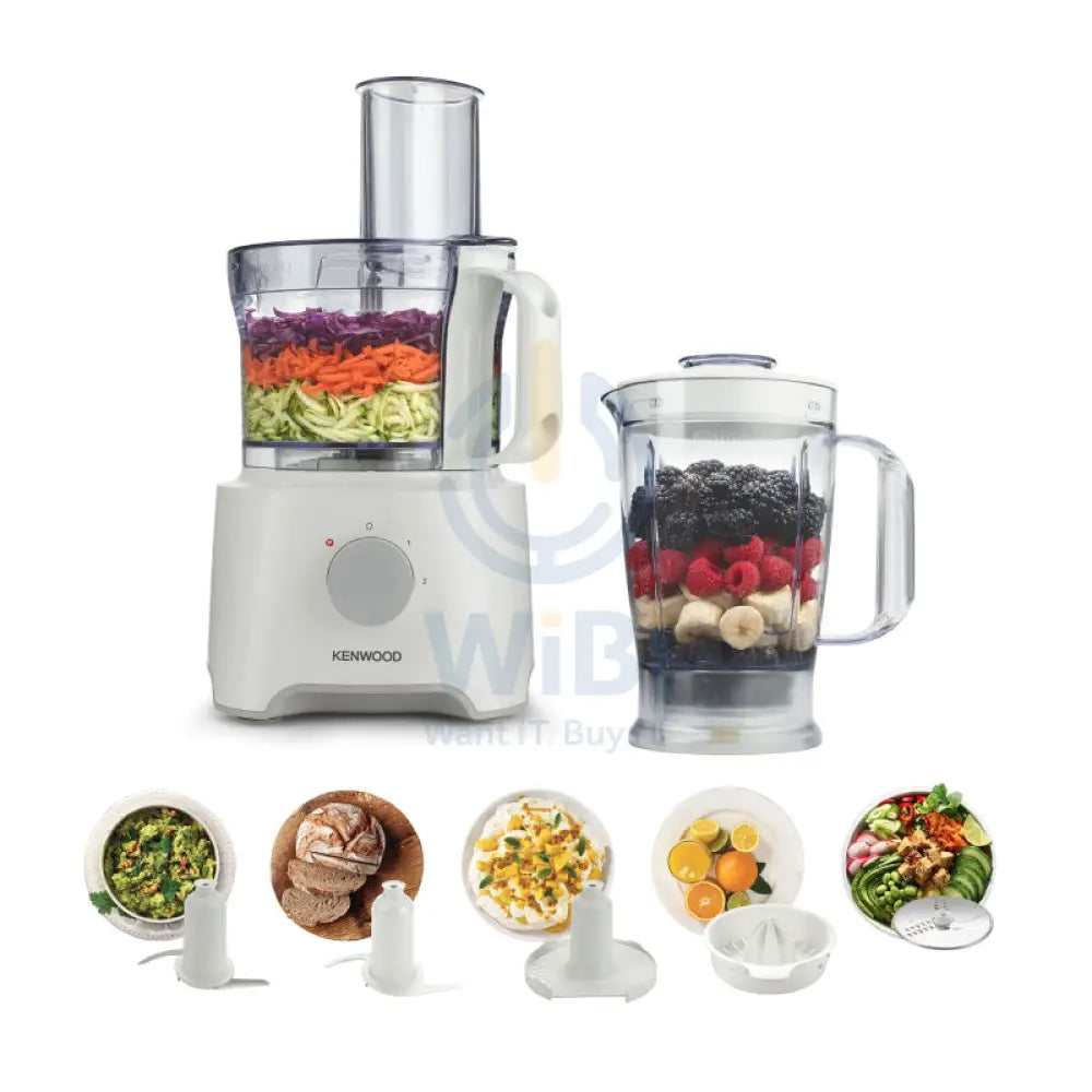 Kenwood FDP303WH Food Processor - 800W / White Accessories > Smart Devices