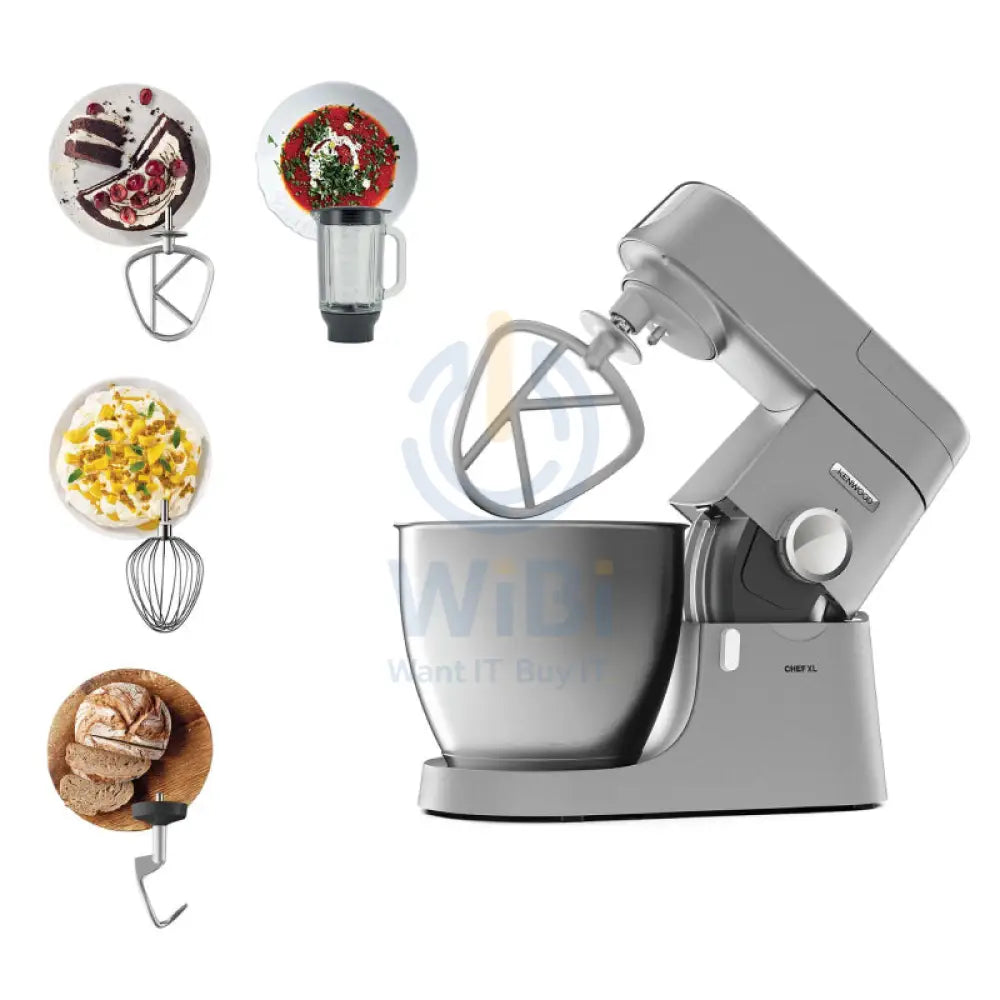 Kenwood KVL4110S Stand Mixer Kitchen Machine CHEF XL - 1200W / 6.7L Stainless-Steel Bowl Accessories > Smart Devices