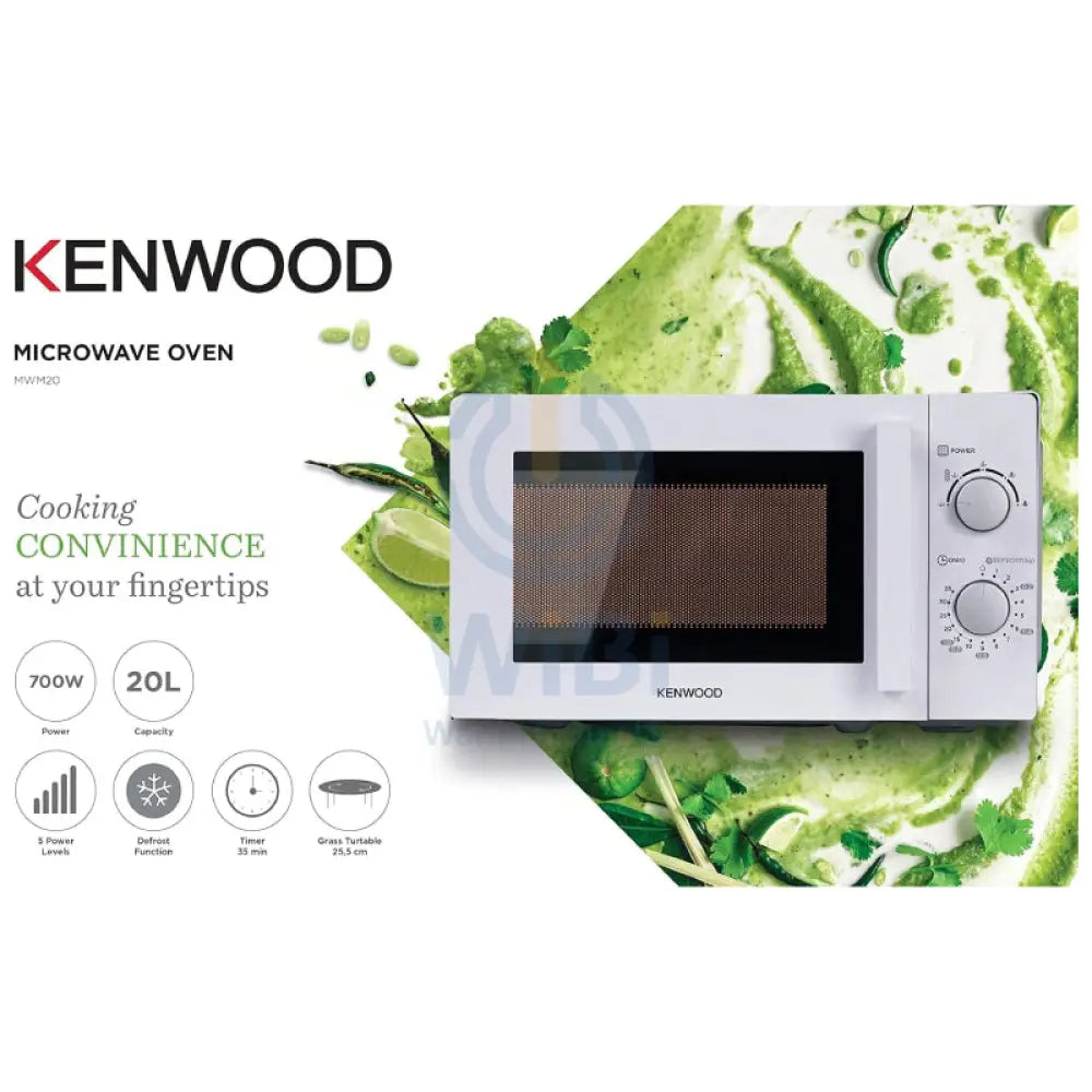 Kenwood MWM20.000WH Microwave Oven - 700W / 20L / White Accessories > Smart Devices