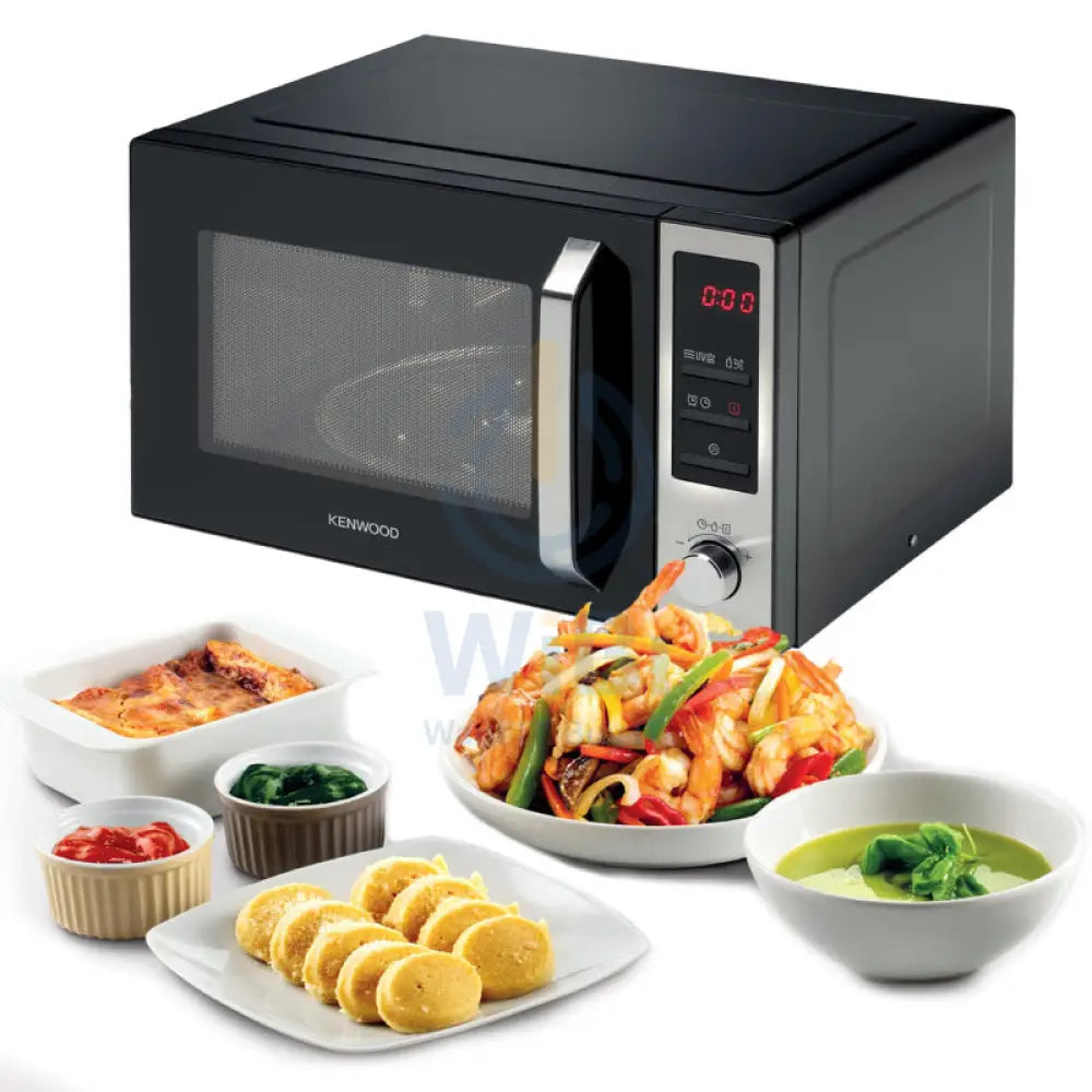 Kenwood MWM25.000BK Microwave With Grill - 800W / 25L / Silver & Black Accessories > Smart Devices