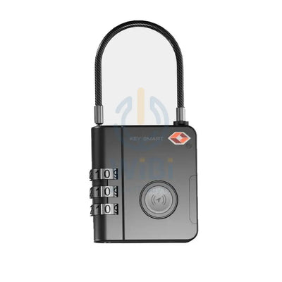 KeySmart Smart Lock Find My Lock - Black Accessories > Smart Devices