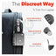 KeySmart Smart Lock Find My Lock - Black Accessories > Smart Devices