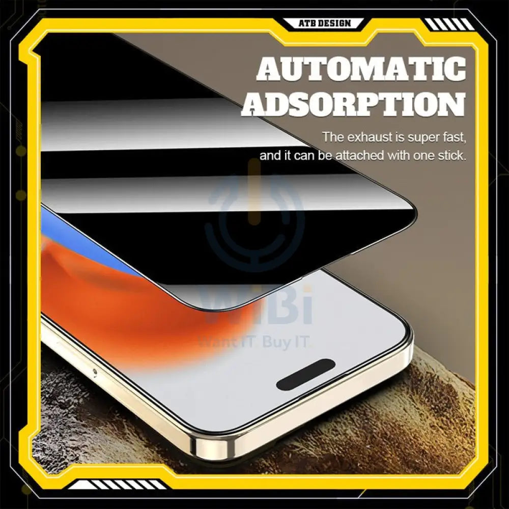 King Kong Tempered Glass Screen Protector - iPhone 15 Pro Max / Privacy Accessories > Mobiles & Tablets > Mobiles >