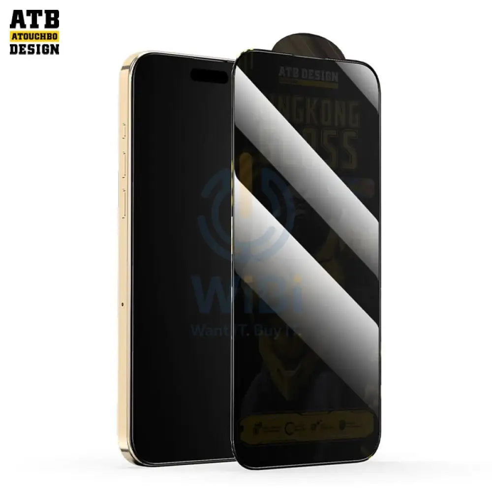 King Kong Tempered Glass Screen Protector - iPhone 15 Pro Max / Privacy Accessories > Mobiles & Tablets > Mobiles >