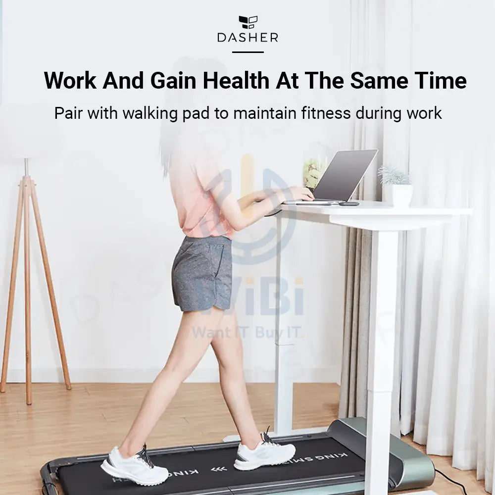 King smith Smart Height Adjustable Desk - White Accessories > Smart Devices