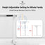 King smith Smart Height Adjustable Desk - White Accessories > Smart Devices