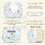 Kingxbar Flora Series AirPods 3 Case - Blue Accessories > Mobiles & Tablets