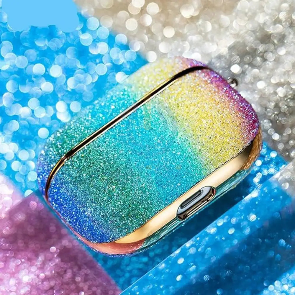 Kingxbar Swarovski Case - Apple AirPods Pro / Rainbow Accessories > Mobiles & Tablets