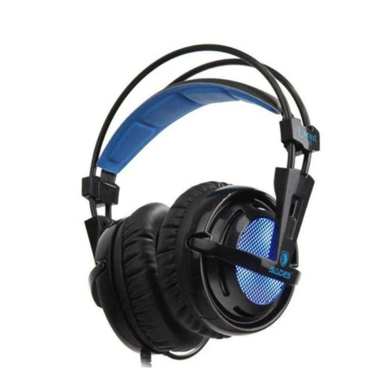 Sades locust plus Gaming headset +RGB Light SA-904