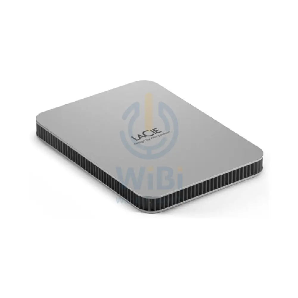 LaCie Portable Mobile Drive - 2TB / USB 3.2 Gen 1 / Type-C / Titanium Silver / External Hard Drive Storage > USB Hard