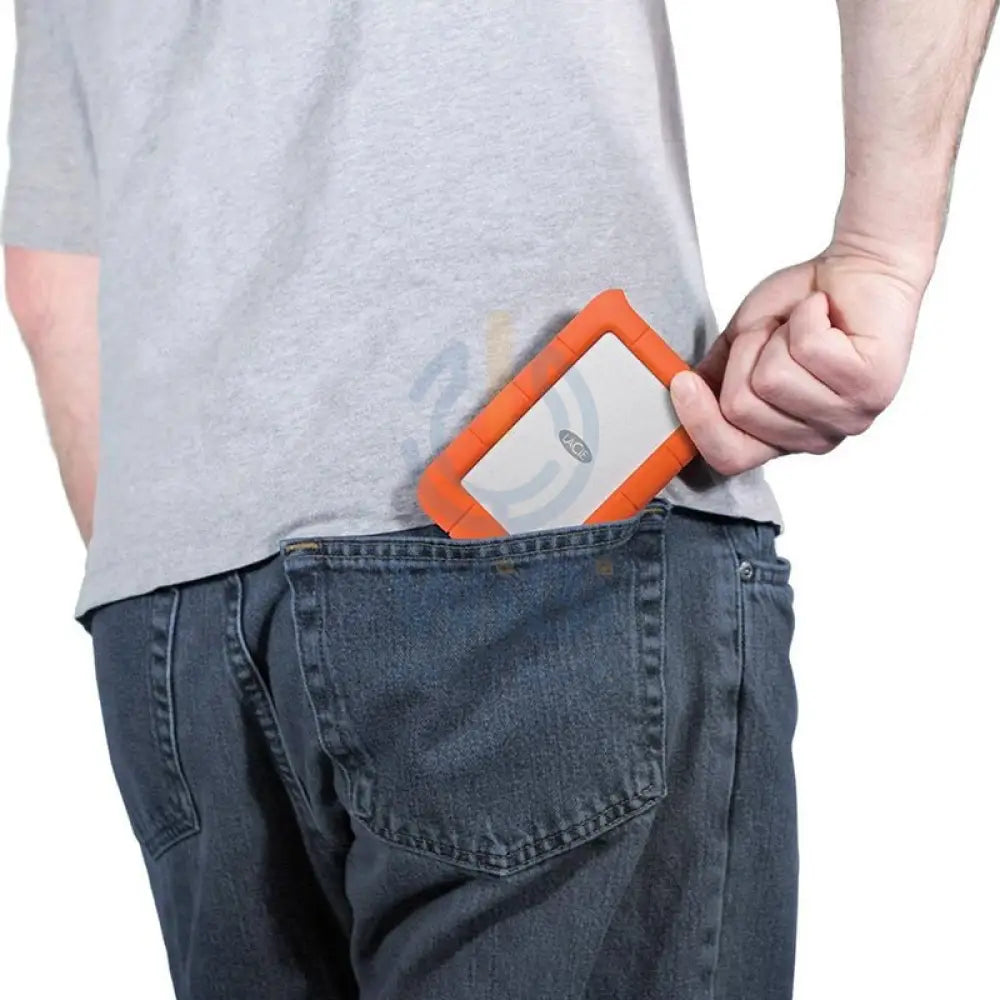 LaCie Rugged Mini - 2TB / 20 Gbps / USB 3.2 Gen 2x2 / External SSD (Solid State Drive) Storage > USB Solid State Drive
