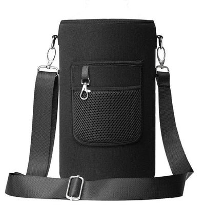 Buzio Water Bottle Holder Carrying Pouch for 3.8L - Black
