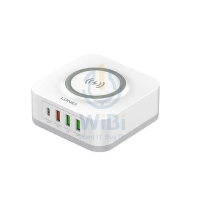 Ldnio 32W Desktop Wireless Fast Charging Station - 32W / PD+QC / White