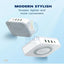 Ldnio 32W Desktop Wireless Fast Charging Station - 32W / PD + QC / White Accessories > Power Adapters