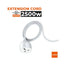 Ldnio 5M Extension Power Cord with Universal Socket 2500W – White Accessories > Cables & Converters > Cables