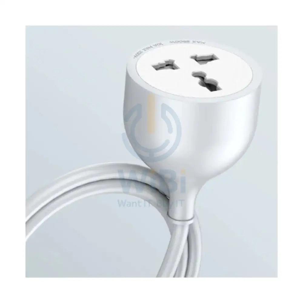 Ldnio 5M Extension Power Cord with Universal Socket 2500W – White Accessories > Cables & Converters > Cables